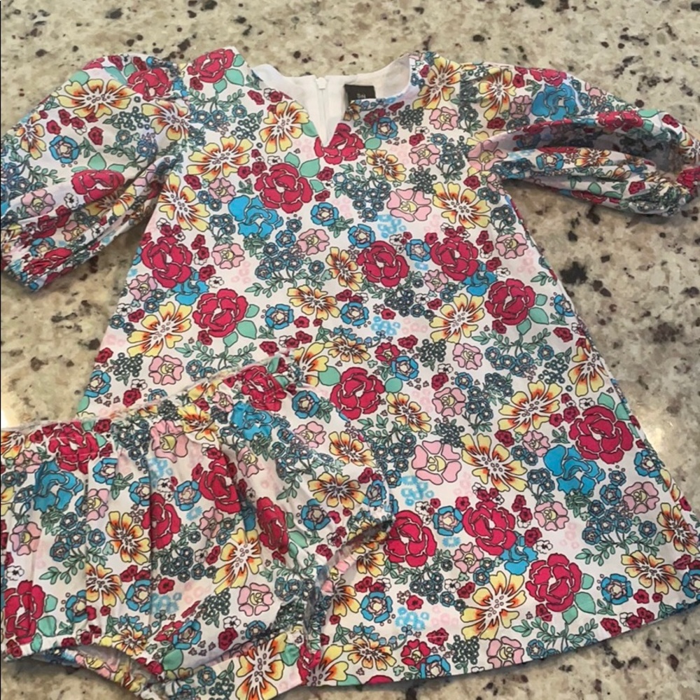 Toddler floral dress